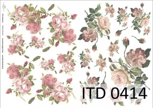 papel decoupage clásico D0414M