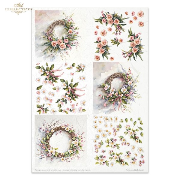 Conjunto Creativo RP071 - Spring Wreath