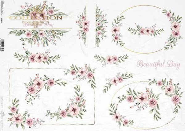 acuarelas de papel decoupage, flores, motivos de boda, en cajas*Wasserfarben, Blumen, Hochzeitsmotive, auf Boxen*декупаж бумажные акварели, цветы, свадебные мотивы, на коробках