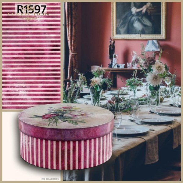 różowe-paski-ze-złotą-nicią-idealne-do-wykańczania-brzegów-szkatułek-pudełek*pink-striped-of-gold-perfect-thread-to-finishing-edges of the box-chests