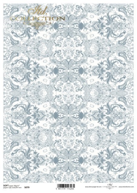 Papier decoupage Soft (HS code 48062000)  S0079