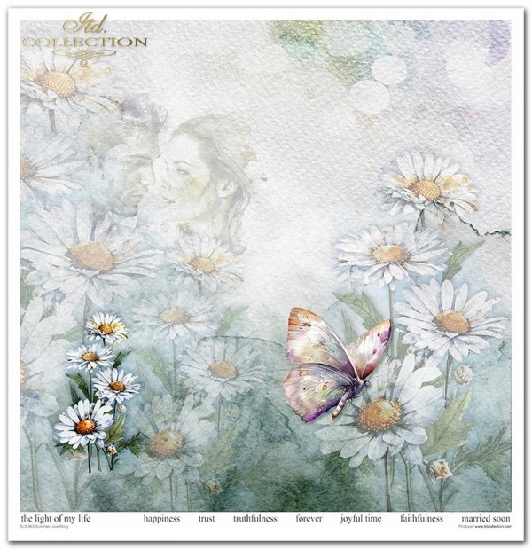 Zestaw do scrapbooking (HS code 48025890) SLS-063 Summer Love Story vol. 1