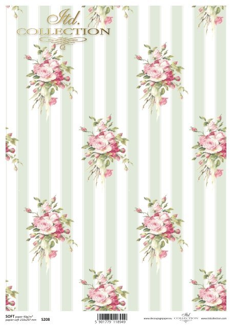 Papier decoupage Soft (HS code 48062000)  S0208