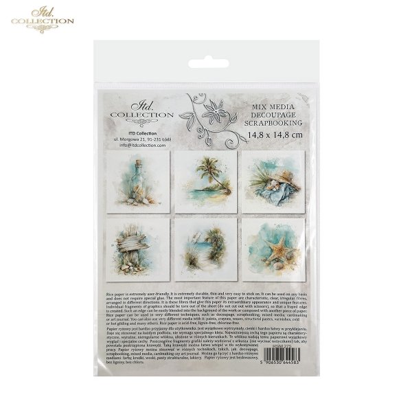 Zestaw papierów ryżowych (HS code 48021000) RSM275