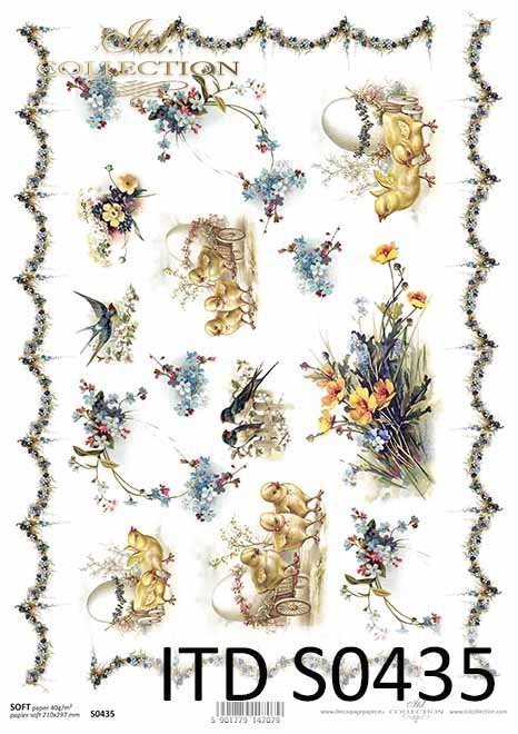 Papier decoupage Soft (HS code 48062000)  S0435