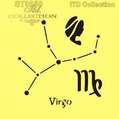 ST0058 - znaki zodiaku - panna