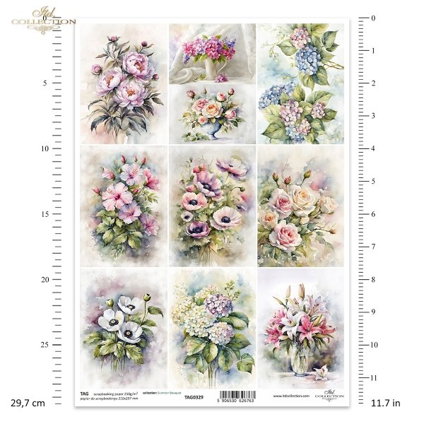 Summer Bouquet * Letni Bukiet - letnie kwiaty, bukiet kwiatów