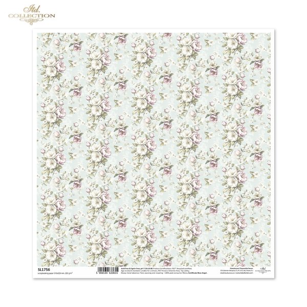 tło kwiatowe, vintage, shabby chic*floral background, vintage, shabby chic*floraler Hintergrund, vintage, shabby chic