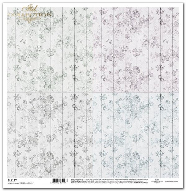 deski z motywem roślinnym*boards with floral motif*Bretter mit floralem Motiv*tablas con motivo floral