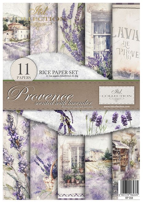 Seria - Provence - scented with lavender * Series Provence scented with lavender