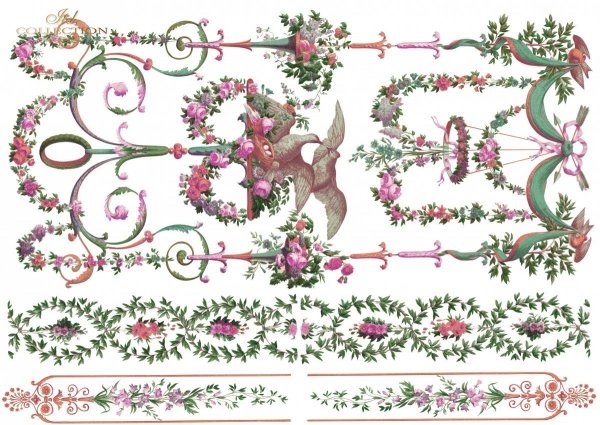 Papier decoupage (HS code 48025700) D0019