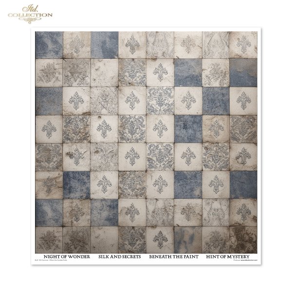 Carnival - When the Curtain Falls * Karnawał, harlekin, teatr, kurtyna, scena, stare deski, romby, vintage, zniszczona tapeta, tekstura, maskarada*Carnival, harlequin, theater, curtain, stage, old planks, diamonds, vintage, distressed wallpaper, texture, 