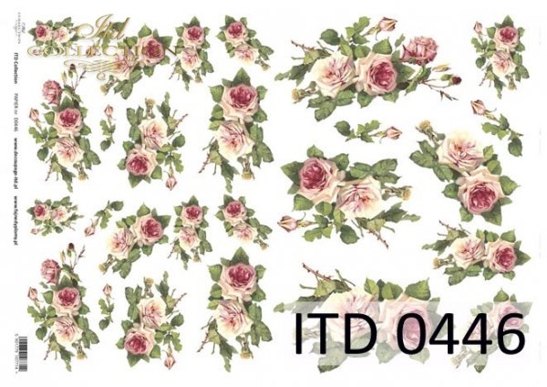 Papier decoupage (HS code 48025700) D0446