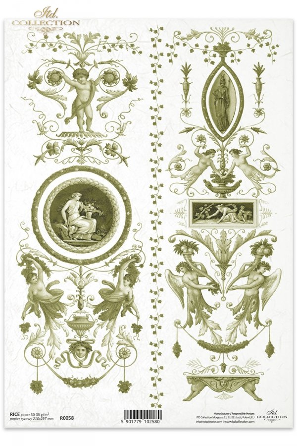 antyk, sztuka, antyku, dekoracje, dekor, dekory, ornament, ornamenty, medalion, medaliony, R058, medallion, medallions, antique, flower, flowers, decoration, decorations, ornament, ornaments