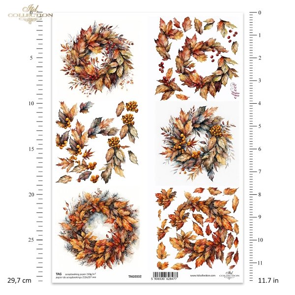 jesienne wianki*autumn wreaths*Herbstgirlanden*guirnaldas de otoño