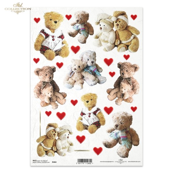 teddy bears, children's toys, cuddly toys, teddy bears, bowls, hearts, for children