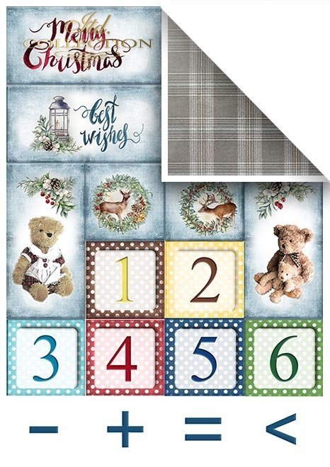 Papiery do scrapbookingu w zestawach - Cudowny świąteczny czas * Set of scrapbooking papers - Wonderful Christmas Time