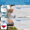 Pojemniki do przechowywania żywności 6x 1000 ml Classbach C-FHD 4023 K