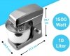 Robot kuchenny mikser planetarny 10 litrów  Clatronic KM 3765 (srebrny)