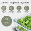 Szklane pojemniki do przechowywania żywności 7x Classbach C-FHD 4010 G
