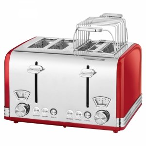 Toster na 4 kromki ProfiCook PC-TA 1194 czerwony