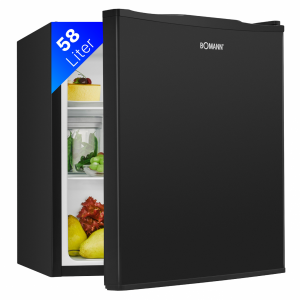Lodówka chlodziarka podblatowa 58L Bomann KB 7347 (czarna)