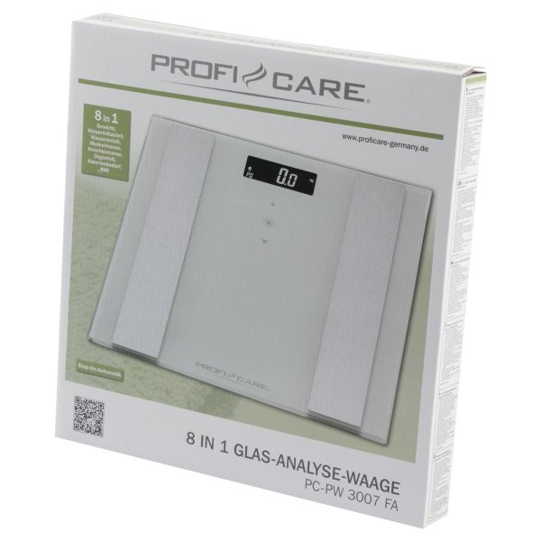 Analityczna waga osobowa 8w1 ProfiCare PC-PW 3007 FA (biała)