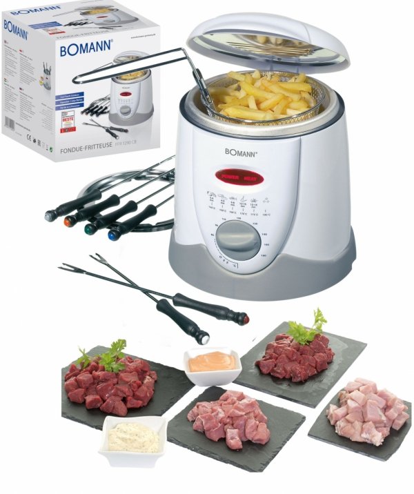 Frytkownica, fondue 2w1  Bomann FFR 1290 CB
