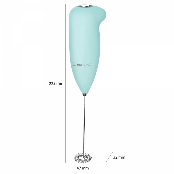 Spieniacz do mleka, shaker Clatronic MS 3089 (miętowo-zielony)