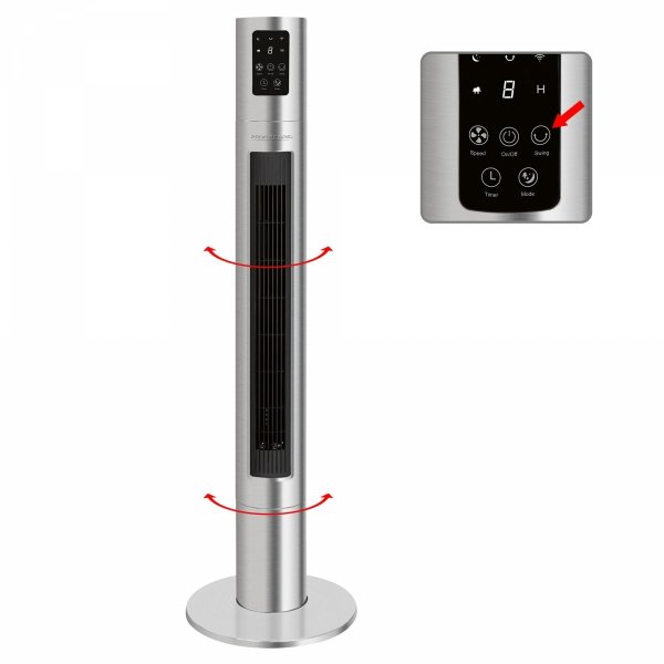 Wentylator wieżowy, kolumnowy wiatrak z WiFi ProfiCare PC-TVL 3090
