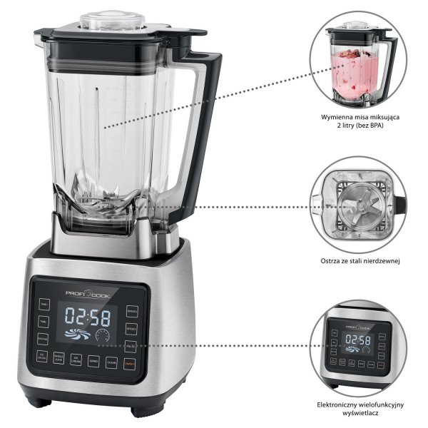 Blender kielichowy ProfiCook PC-UM 1127
