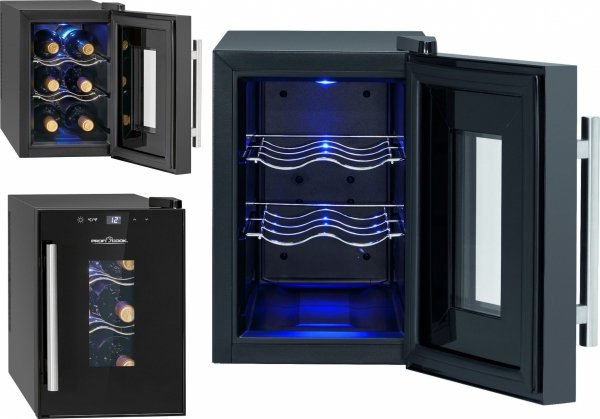 Chłodziarka do wina, witryna na napoje, piwo lodówka ProfiCook PC-WK 1230