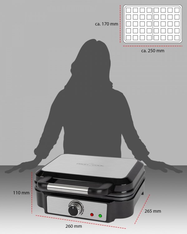 Gofrownica ProfiCook PC-WA 1240