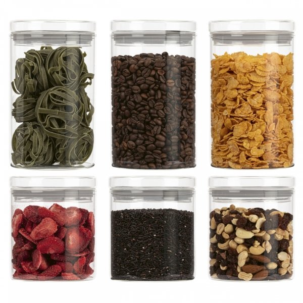 Szklane pojemniki do przechowywania żywności 6x Classbach C-VD 4031