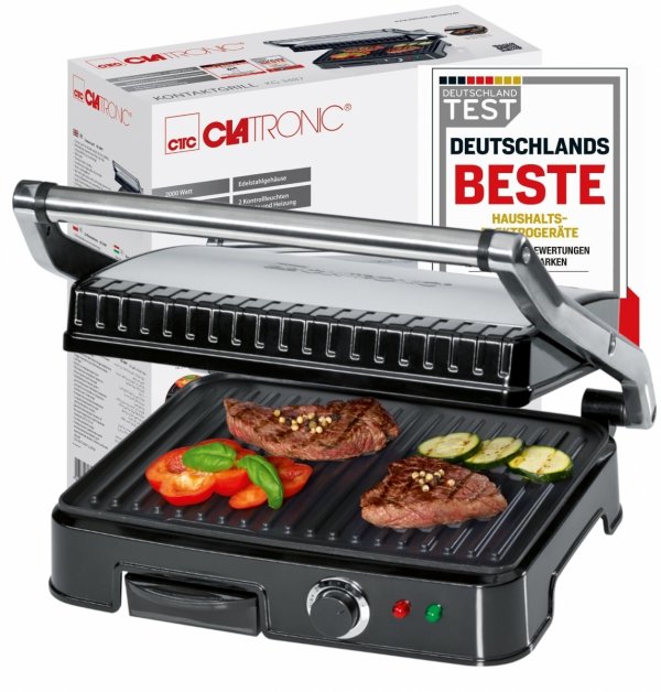 Grill elektryczny opiekacz składany Clatronic KG 3487