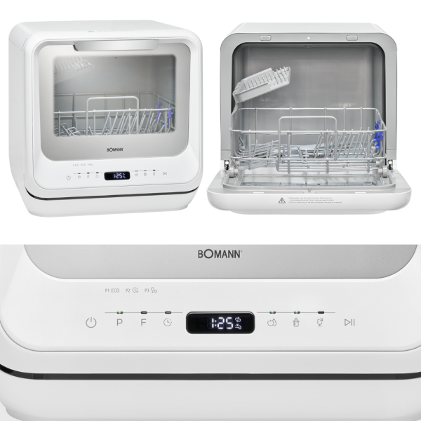 Kompaktowa zmywarka nablatowa Bomann TSG 5704