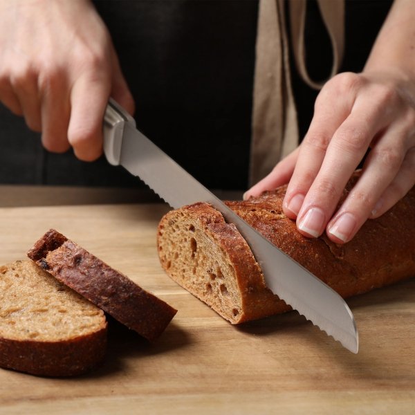 Zestaw noży kuchennych w bloku 7 elementów Classbach C-MBS 4018 (biały)
