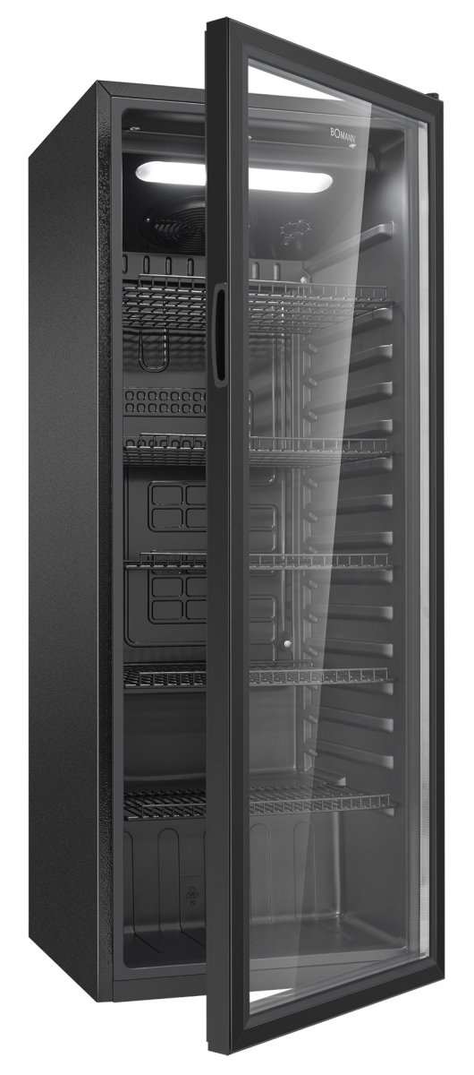 Chłodziarka witryna chłodnicza Bomann KSG 7292 (czarna)