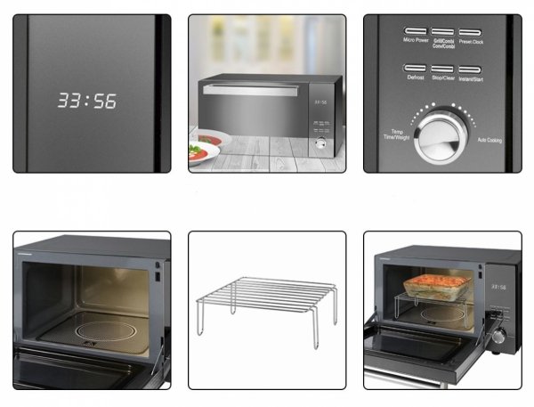 Kuchenka mikrofalowa, mikrofala z grillem ProfiCook PC-MWG 1204