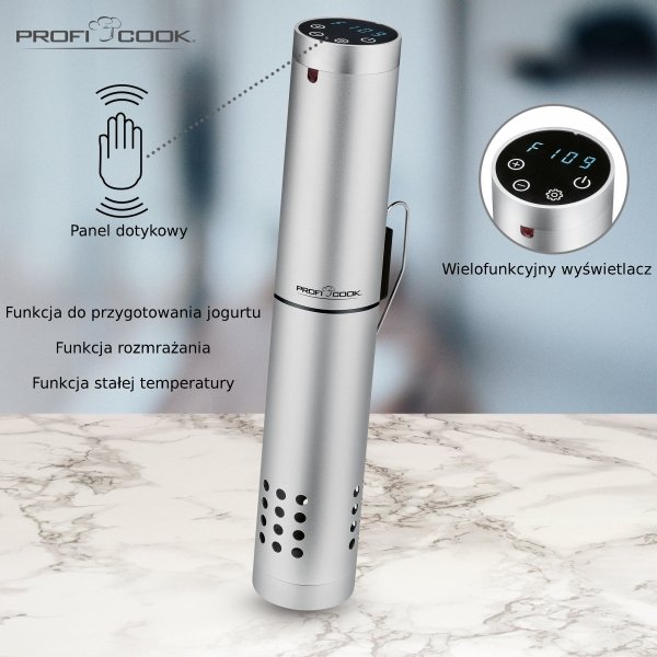 Urządzenie, cyrkulator do gotowania sous vide, Cyrkulator WiFi ProfiCook PC-SV 1159