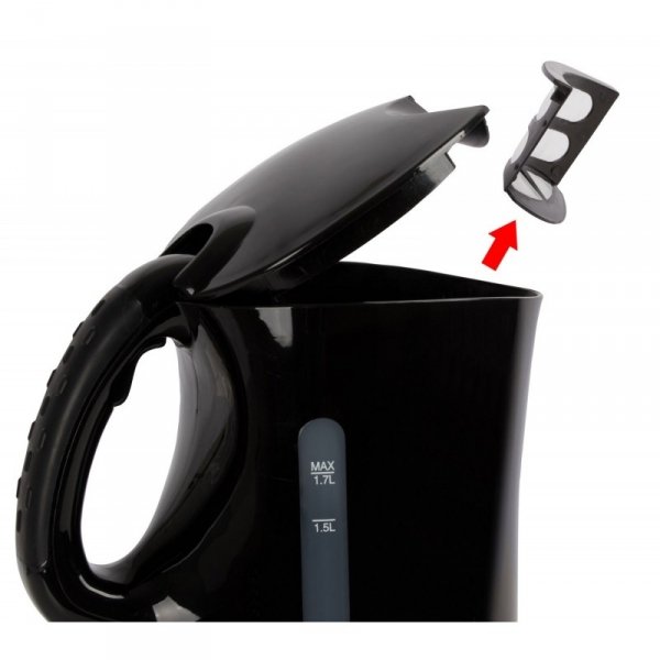 Czajnik elektryczny bezprzewodowy 1,7 L Bomann WK 6079 CB (czarny)