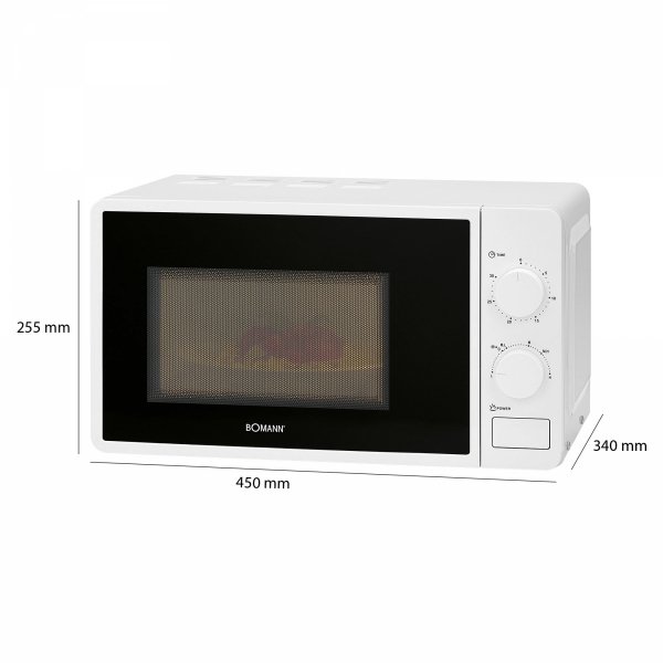 Kuchenka mikrofalowa Bomann MW 6014 CB (biała)