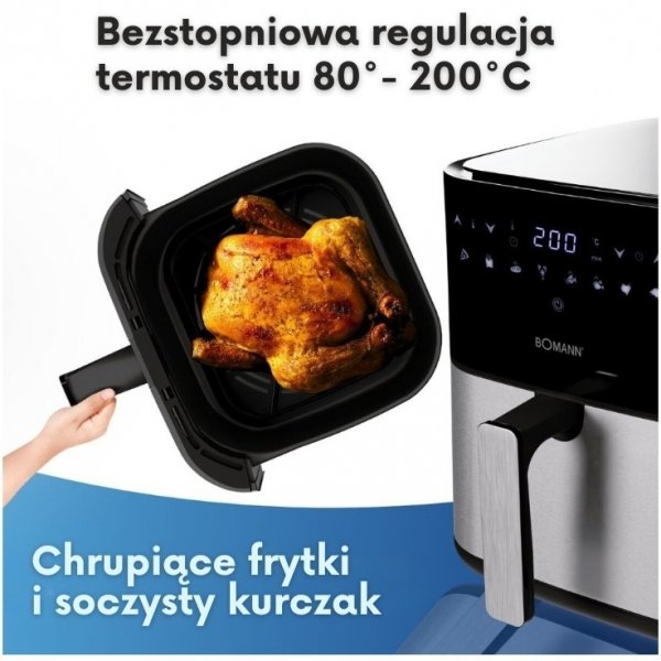 Frytkownica beztłuszczowa Bomann FR 6069 H CB
