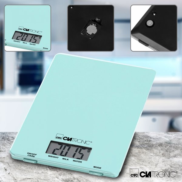 Elektroniczna waga kuchenna Clatronic KW 3626 (miętowa)
