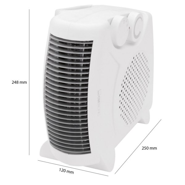 Termowentylator farelka grzejnik elektryczny 2000 W Clatronic HL 3379