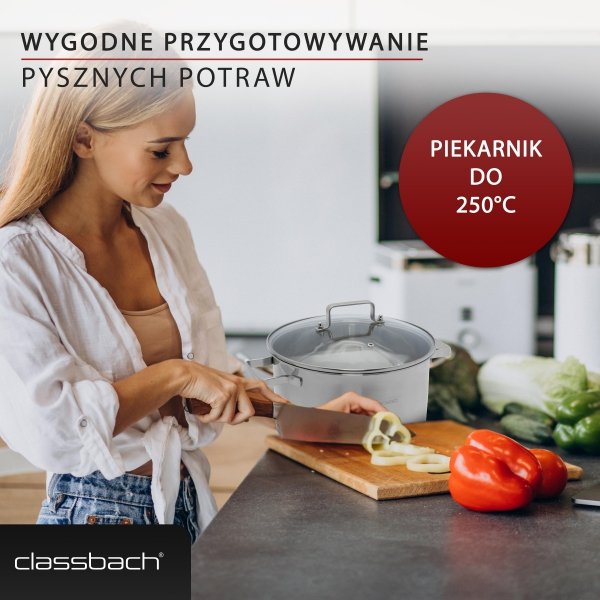 Zestaw garnków 7 elementów Classbach C-KTS 4016