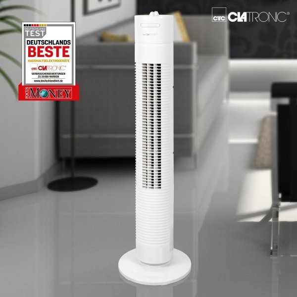 Wentylator kolumnowy Clatronic TVL 3770 (biały)