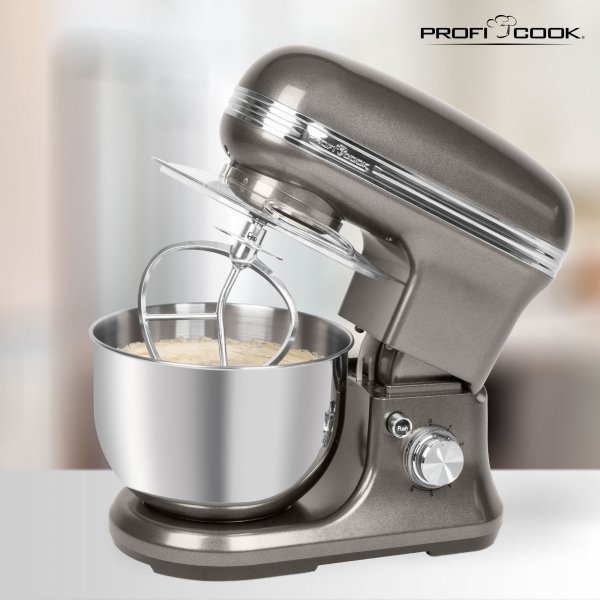 Profesjonalny robot kuchenny planetarny ProfiCook PC-KM 1197 antracyt