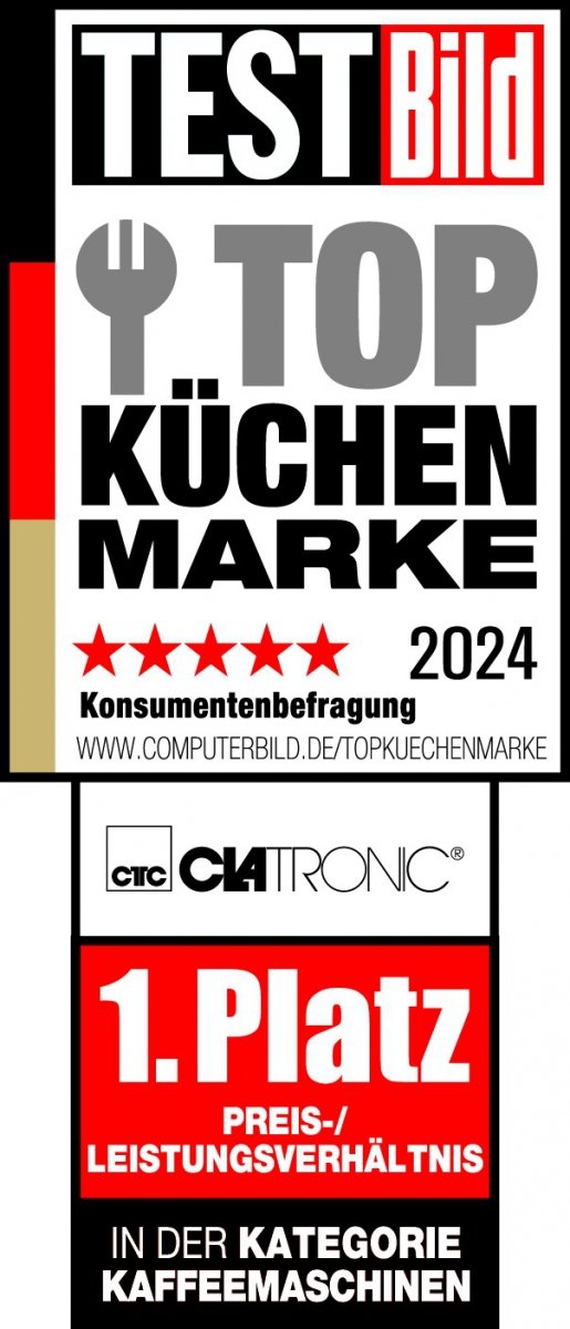 Ekspres przelewowy, Kawiarka z 2 termosami Clatronic KA 3328