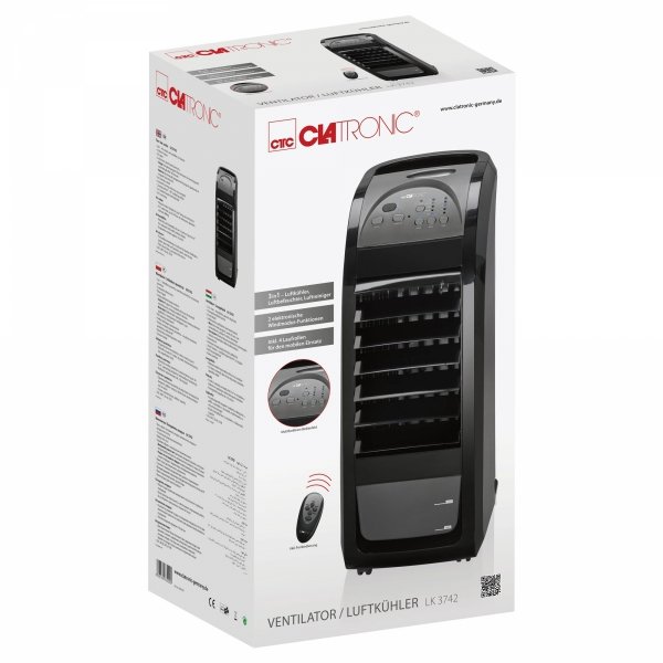 Klimator, wentylator, oczyszczacz, nawilżacz Clatronic LK 3742